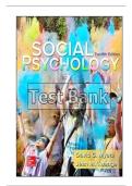 Practice Exam Questions&colon; Social Psychology 12th Edition &vert; Myers & Twenge