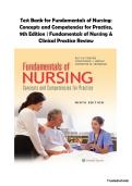 Fundamentals of Nursing&colon; Concepts and Competencies for Practice 9th Edition Test Bank &vert; Craven &vert; Complete Test Bank for Fundamentals of Nursing & Clinical Practice
