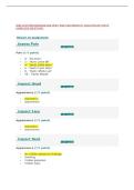SUMMARY NUR 6130 PRESCHOOLER SICK VISIT&colon; EAR PAIN RESULTS &vert; 2026 UPDATE &vert; WITH COMPLETE SOLUTIONS&period;