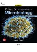 Test bank for Talaro&rsquo;s Foundations in Microbiology 11th Edition By Barry Chess Actual Exam With All &lpar;13 chapters&rpar; Question And Answer&period; A&plus; Grade&period;