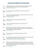 Sop Questions with CORRECT Answers &lpar;Verified Update&rpar;