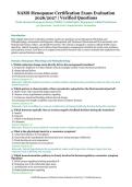 NAMS Menopause Certification Exam Evaluation &ndash; North American Menopause Society &lpar;NAMS&rpar; &ndash; 2026&sol;2027 Academic Year &ndash; Verified Questions and Answers for Menopause Certified Practitioners