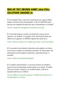 RISE UP TEST REVIEW SHEET 2026 FULL&NewLine;SOLUTIONS GRADED A&plus;