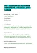 RMIN 4000 BROWN EXAM 3 PRACTICE&NewLine;QUESTIONS AND ANSWERS FULL STUDY&NewLine;PACKAGE&NewLine;