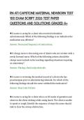 RN ATI CAPSTONE MATERNAL NEWBORN TEST&NewLine;100 EXAM SCRIPT 2026 TEST PAPER&NewLine;QUESTIONS AND SOLUTIONS GRADED A&plus;