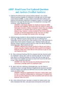 AHIP Final Exam &vert; Practice Questions & Verified Answers Study Guide 2027&sol;2028