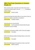 QBA Final Exam Questions & Answers &lpar;Grade A&plus;&rpar;&period;docx&NewLine;&NewLine;