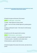 ADVANCED NUTRITION AND HUMAN METABOLISM EIGHTH EDITION GROPPER TEST PAPER&NewLine;QUESTIONS SOLUTIONS ACCURATE ANSWERS