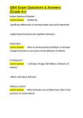 QBA Exam Questions & Answers &lpar;Grade A&plus;&rpar;&period;docx&NewLine;&NewLine;