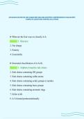 ADVANCED NUTRITION AND HUMAN METABOLISM GROPPER FINAL PAPER REVIEW SHEET WITH&NewLine;TESTED QUESTIONS ANSWERS GUARANTEED TO PASS ADVANCED NUTRITION AND HUMAN METABOLISM GROPPER COMPREHENSIVE EXAM SCRIPT&NewLine;COMPLETE QUESTIONS VERIFIED SOLUTIONS
