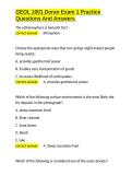 GEOL 1001 Doran Exam 1 Practice Questions And Answers&period;docx&NewLine;&NewLine;