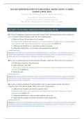 BSN 266 ADMINISTRATION OF PARENTERAL MEDICATIONS&colon; IV MEDS LESSON 2 POST-TEST &vert; 2026 UPDATE &vert; VERIFIED 100&percnt; CORRECT&period;