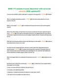 BIOD 171 module 6 exam Questions with accurate&NewLine;answers 2026 updates&excl;&excl;&excl;&excl;&excl;