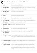 Massachusetts 2A Hoisting License Exam EXAM STUDY GUIDE 2026&sol;2027 ACCURATE QUESTIONS WITH CORRECT DETAILED SOLUTIONS &vert;&vert; 100&percnt; GUARANTEED PASS NEWEST VERSION