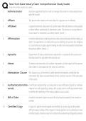 New York State Notary Public Exam EXAM STUDY GUIDE 2026&sol;2027 ACCURATE QUESTIONS WITH CORRECT DETAILED SOLUTIONS &vert;&vert; 100&percnt; GUARANTEED PASS NEWEST VERSION