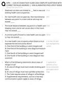 National Fire Protection Association &lpar;NFPA&rpar; Certified Life Safety Specialist for Health Care &lpar;CLSS-HC&rpar; Exam EXAM STUDY GUIDE 2026&sol;2027 ACCURATE QUESTIONS WITH CORRECT DETAILED SOLUTIONS &vert;&vert; 100&percnt; GUARANTEED PASS NEWEST VERSION