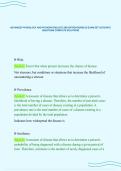 ADVANCED PHYSIOLOGY AND PATHOPHYSIOLOGY 2ND EDITION BUNDLED EXAM SET ACCURATE&NewLine;QUESTIONS COMPLETE SOLUTIONS