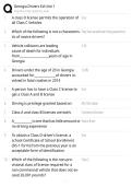 Georgia Driver Education Unit 1 EXAM STUDY GUIDE 2026&sol;2027 ACCURATE QUESTIONS WITH CORRECT DETAILED SOLUTIONS &vert;&vert; 100&percnt; GUARANTEED PASS NEWEST VERSION