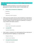 NSG 4800 Questions & Answers 2026 &vert; High-Yield Review &vert; &NewLine;Graded A&plus;