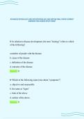 PATHOPHYSIOLOGY 2ND EDITION ISBN&NewLine;9780826167552 FULL TES