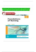 Test Bank For Foundations And Adult Health Nursing&comma; 9th Edition By Cooper -Chapter 1-58 &vert; All Chapters Covered &vert; 2026 Updated