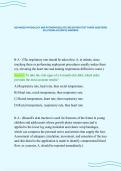 ADVANCED PHYSIOLOGY AND PATHOPHYSIOLOGY 2ND EDITION TEST PAPER QUESTIONS&NewLine;SOLUTIONS ACCURATE ANSWERS