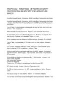 SNSP EXAM - SONICWALL NETWORK SECURITY &NewLine;PROFESSIONAL BEST PRACTICES AND OTHER &NewLine;BASICS