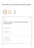 SNSP SONICOS 7 QUESTIONS WITH VERIFIED ANSWERS