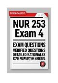 NUR 253 Exam 2&comma;3&comma;4 &vert; Concepts of Mental Health Nursing &lpar;2026&rpar; Q&A &vert; Galen College