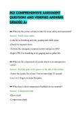 RQI COMPREHENSIVE ASSESSMENT&NewLine;QUESTIONS AND VERIFIED ANSWERS&NewLine;GRADED A&plus;
