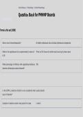 Comprehensive Question Bank for PMHNP Board Certification &vert; Practice Questions & Detailed Rationales