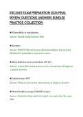RSC2601 EXAM PREPARATION 2026 FINAL&NewLine;REVIEW QUESTIONS ANSWERS BUNDLED&NewLine;PRACTICE COLLECTION&NewLine;