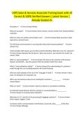 USPS Sales & Services Associate Training Exam with all Correct & 100&percnt; Verified Answers &vert;Latest Version &vert;Already Graded A&plus;