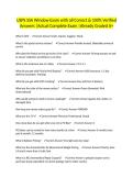 USPS SSA Window Exam with all Correct & 100&percnt; Verified Answers &vert;Actual Complete Exam &vert;Already Graded A&plus;
