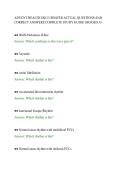 ADVENT HEALTH EKG UPDATED ACTUAL QUESTIONS AND&NewLine;CORRECT ANSWERS COMPLETE STUDY GUIDE GRADED A&plus;