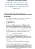 Test Bank for Maternity and Women's Health Care by Deitra Leonard Lowdermilk&vert;&vert;ISBN&colon;9780323810180