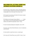 BAIL BOND FULL SET FINAL PAPER 2026&NewLine;ACCURATE SOLUTIONS GRADED A&plus;