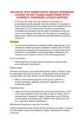 NR 668 IQ Test Substance Abuse Disorder Latest Study Guide 2026 &vert; NR 668 &vert; Psychiatric-Mental Health Capstone Practicum &vert; Questions with Correct Answers &vert; Latest Edition