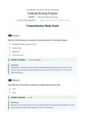 NR507 &sol; NR 507 Week 4&comma;Week 6&comma; Midterm Exam  and Final Exam&lpar;Latest 2026 &sol; 2027&rpar;&colon; Advanced Pathophysiology &lpar;STUDY BUNDLE PACKAGE&rpar; Questions and Verified Answers &vert; 100&percnt; Correct- Chamberlain