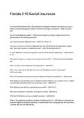 Florida 2 15 Social insurance Questions and Explained Answers &lpar;2026&sol;2027&rpar;