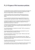FL 2-15 types of life insurance policies Latest &lpar;2026&sol;2027&rpar; Verified Answers by Experts&NewLine;