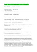 REE 3043 Final Exam and Answers&period;&NewLine;&NewLine;