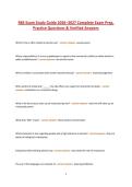 RBS Exam Bundle 2026&ndash;2027 &vert; Complete Study Guides&comma; Practice Tests&comma; Exam Prep & Verified Questions and Answers