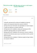 NFPA 99 Code 2026 &vert; 2027 Questions and Answers with Complete Solutions UPDATED&excl;&excl;&excl;&period;