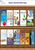 Maternal & Child Health&sol; Pediatric Nursing