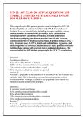 ECN 221 ASU EXAM 200 ACTUAL QUESTIONS AND &NewLine;CORRECT ANSWERS WITH RATIONALE LATEST &NewLine;2026 ALREADY GRADED A&plus;