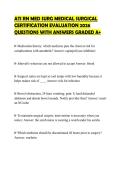 ATI&lowbar;RN&lowbar;MED&lowbar;SURG&lowbar;MEDICAL&lowbar;SURGICAL&lowbar;CERTIFICATION&lowbar;EVALUATION&lowbar;2026&lowbar;QUESTIONS