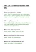 SAFe APM COMPREHENSIVE STUDY GUIDE&NewLine;2026&NewLine;