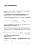 C268 Spreadsheets Latest &lpar;2026&sol;2027&rpar; Verified Answers by Experts&NewLine;