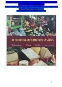 Accounting Information Systems&comma; 4th Edition &colon; Rod E&period; Smith & Vernon Richardson &semi; Complete Test Bank for Chapters 1&ndash;17 &vert; Comprehensive Exam Practice Questions&comma; Verified Answer Key & Study Resource